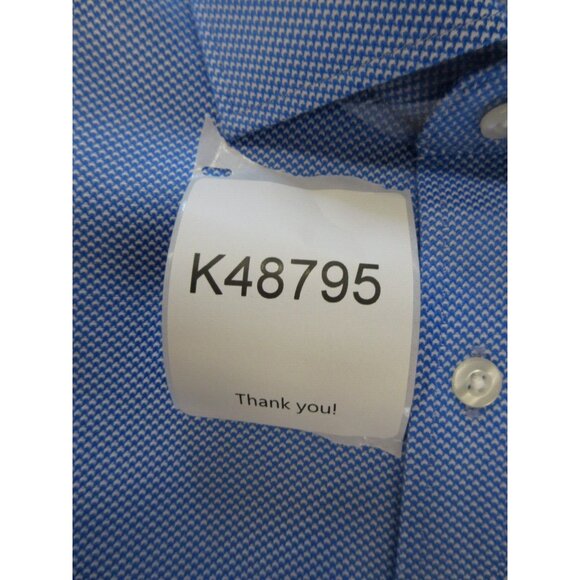 Twillory Shirt 15 Button Up Safe Cotton Printed Non Iron Cotton NWOT - Picture 12 of 12